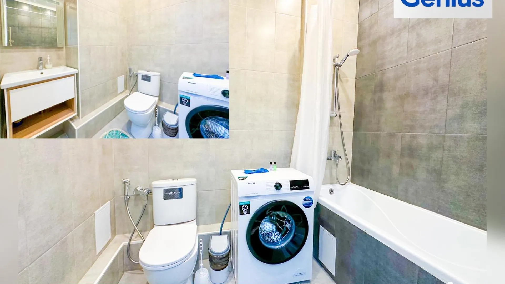 New Luxe 2 Bedroom Nur-Sultan  0*, Nur-Sultan (Astana)